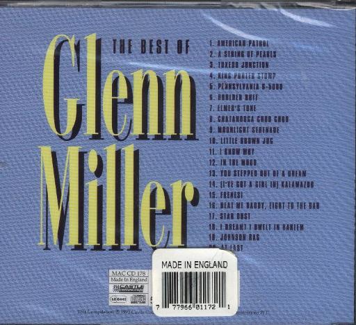 Glenn Miller - The Best Of Glenn Miller - Click Image to Close